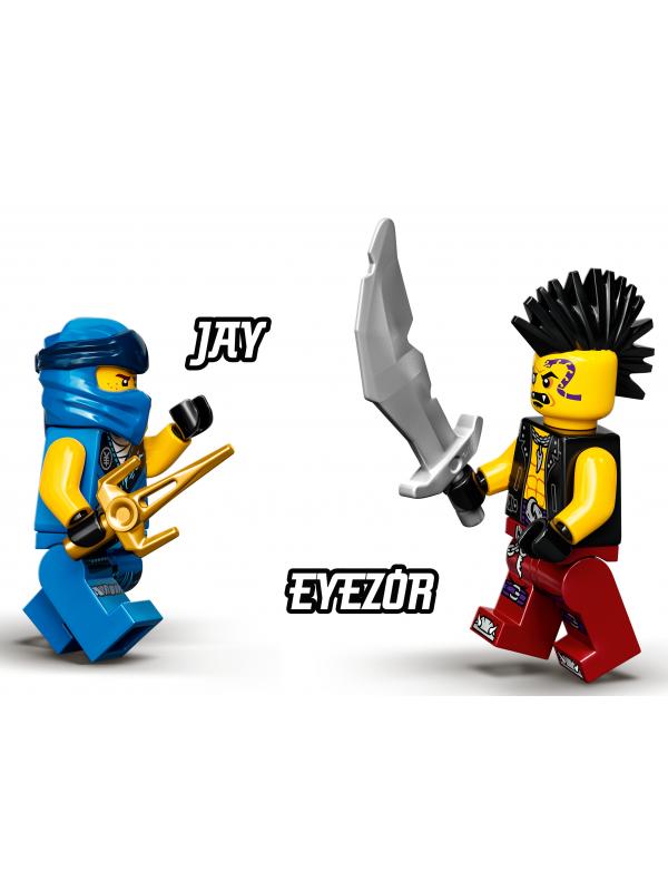 Конструктор LEGO NINJAGO «Электрический робот Джея» 71740 / 106 деталей