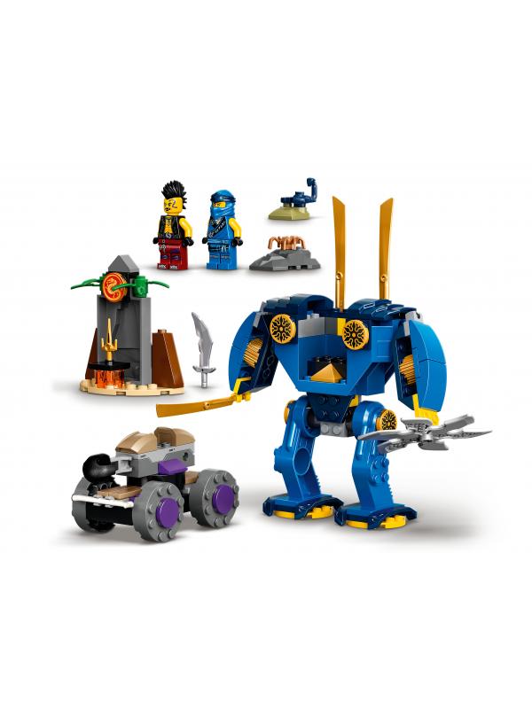 Конструктор LEGO NINJAGO «Электрический робот Джея» 71740 / 106 деталей