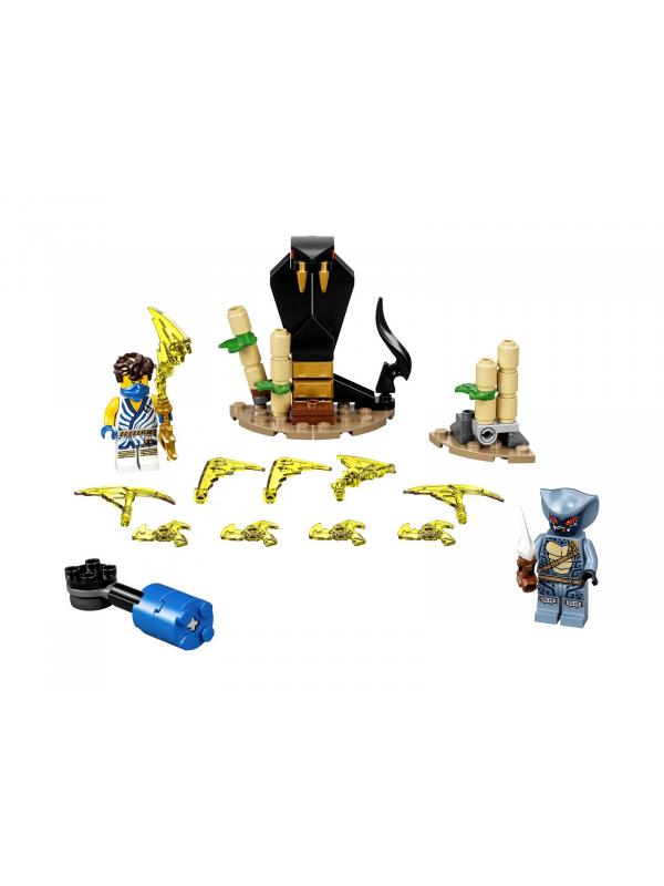 Конструктор LEGO NINJAGO «Легендарные битвы: Джей против воина-Серпентина» 71732 / 69 деталей