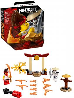 Конструктор LEGO NINJAGO «Легендарные битвы: Кай против Скелета» 71730 / 61 деталей