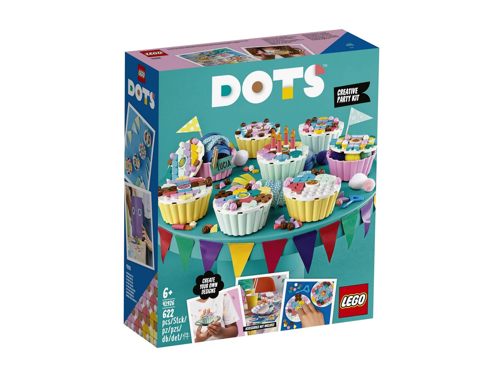 Набор для творчества LEGO DOTS 41926 «Креативный набор для праздника» 623 детали