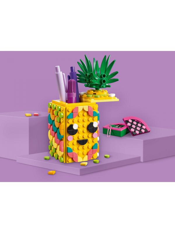 Набор для творчества LEGO DOTS 41906 «Подставка для карандашей Ананас» 351 деталь