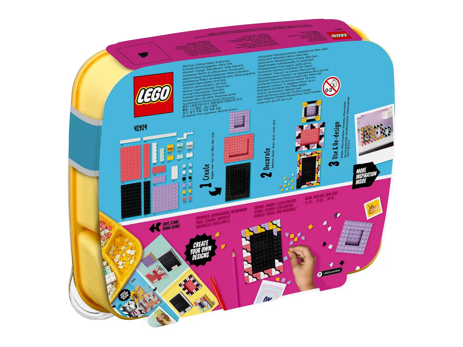 Конструктор LEGO DOTs «Креативные фоторамки» 41914 / 398 деталей