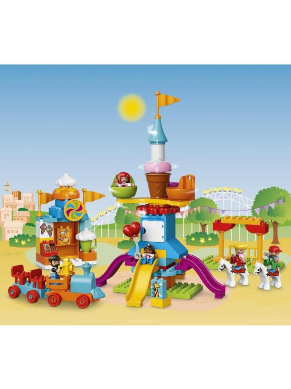 Конструктор LEGO Duplo «Большой парк аттракционов» 10840 / 106 деталей