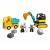 Конструктор LEGO DUPLO Town «Грузовик и гусеничный экскаватор» 10931 / 20 деталей