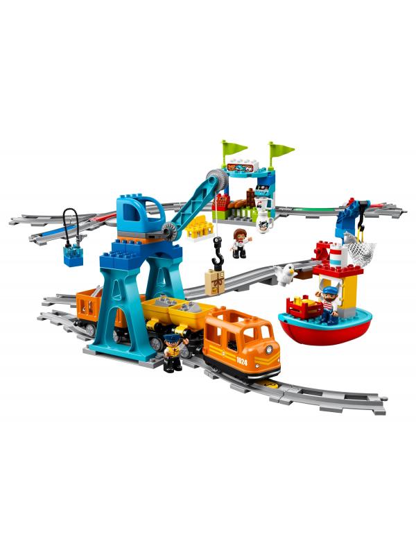 Конструктор LEGO Duplo Town «Грузовой поезд» 10875 / 105 деталей