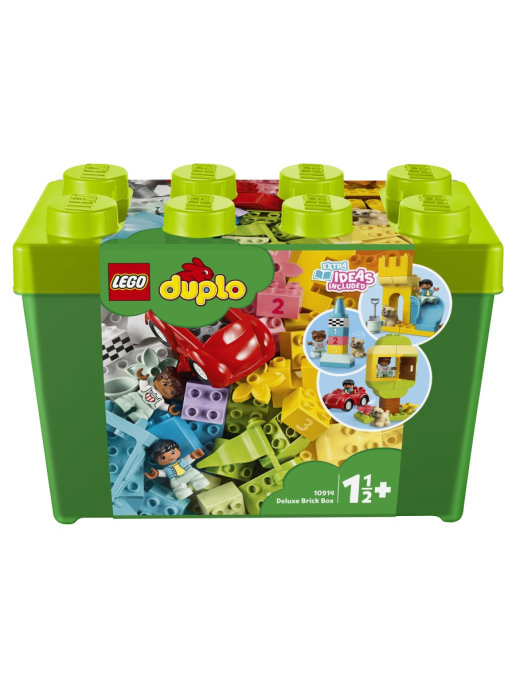 Конструктор LEGO DUPLO Classic 10914 Большая коробка с кубиками, 85 деталей
