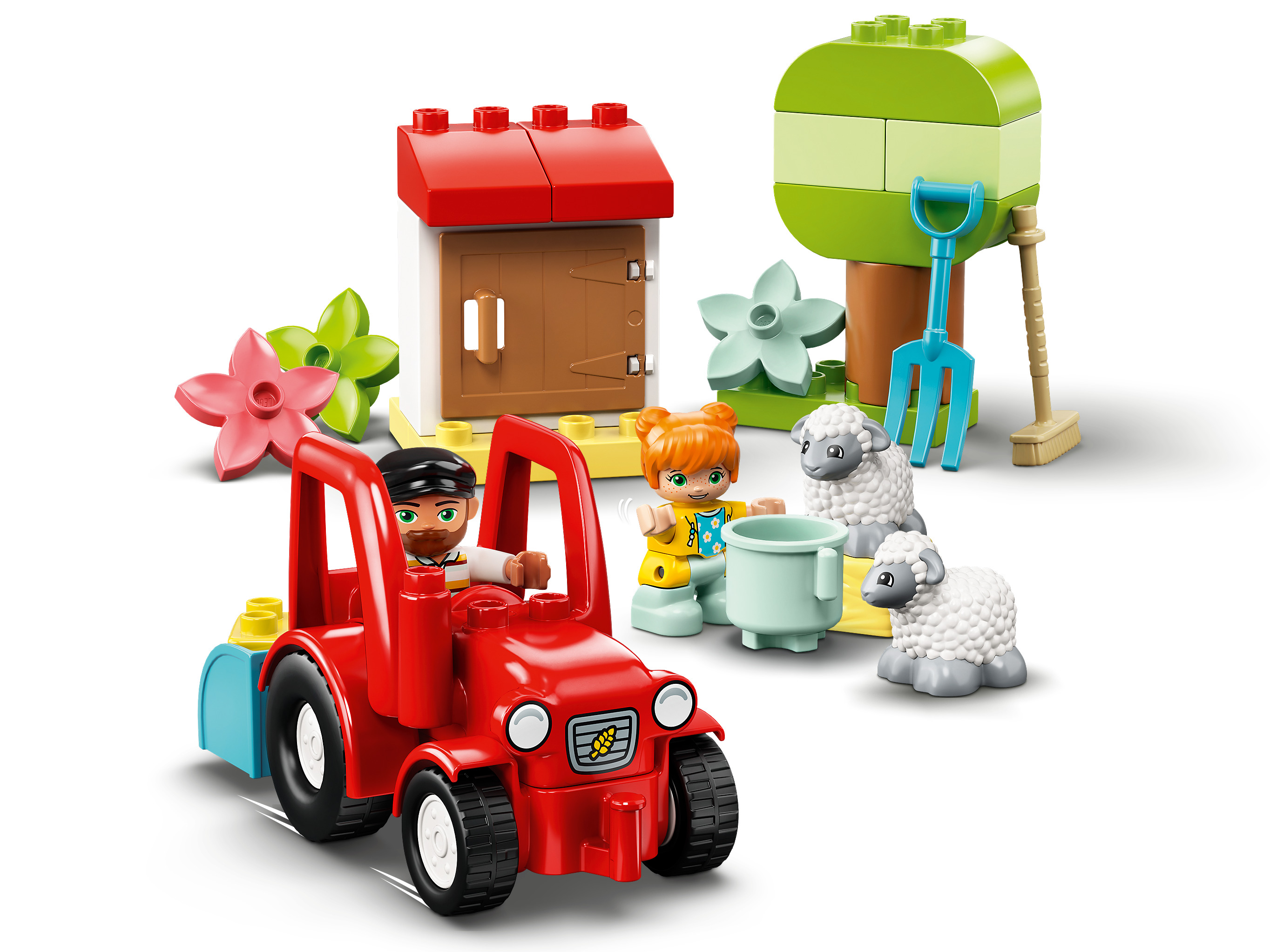 Конструктор LEGO Duplo Town «Фермерский трактор и животные» 10950 / 27 деталей