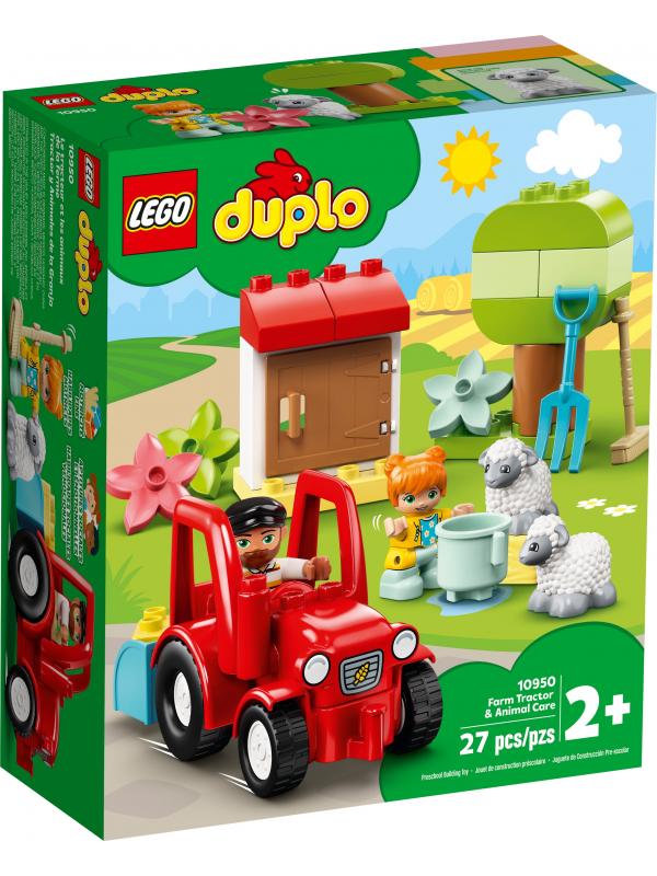 Конструктор LEGO Duplo Town «Фермерский трактор и животные» 10950 / 27 деталей