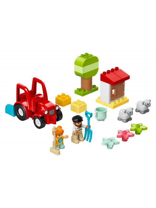 Конструктор LEGO Duplo Town «Фермерский трактор и животные» 10950 / 27 деталей