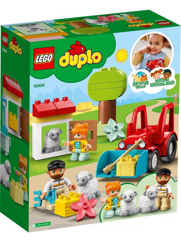 Конструктор LEGO Duplo Town «Фермерский трактор и животные» 10950 / 27 деталей