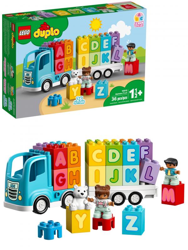 Конструктор LEGO Duplo «Грузовик Алфавит» 10915 / 36 деталей