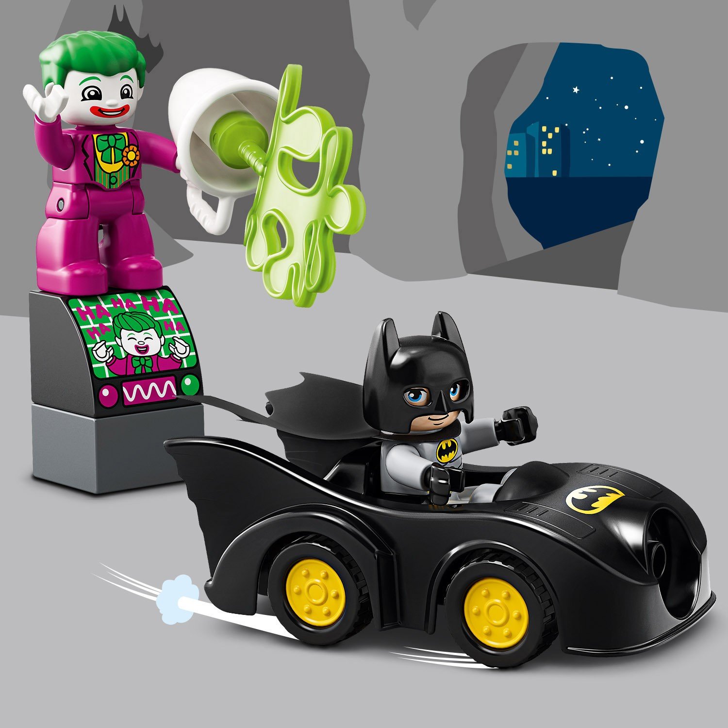 Конструктор LEGO Duplo DC Comics «Бэтпещера» 10919 / 33 детали