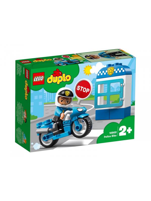 Конструктор LEGO Duplo Town «Полицейский мотоцикл» 10900 / 8 деталей