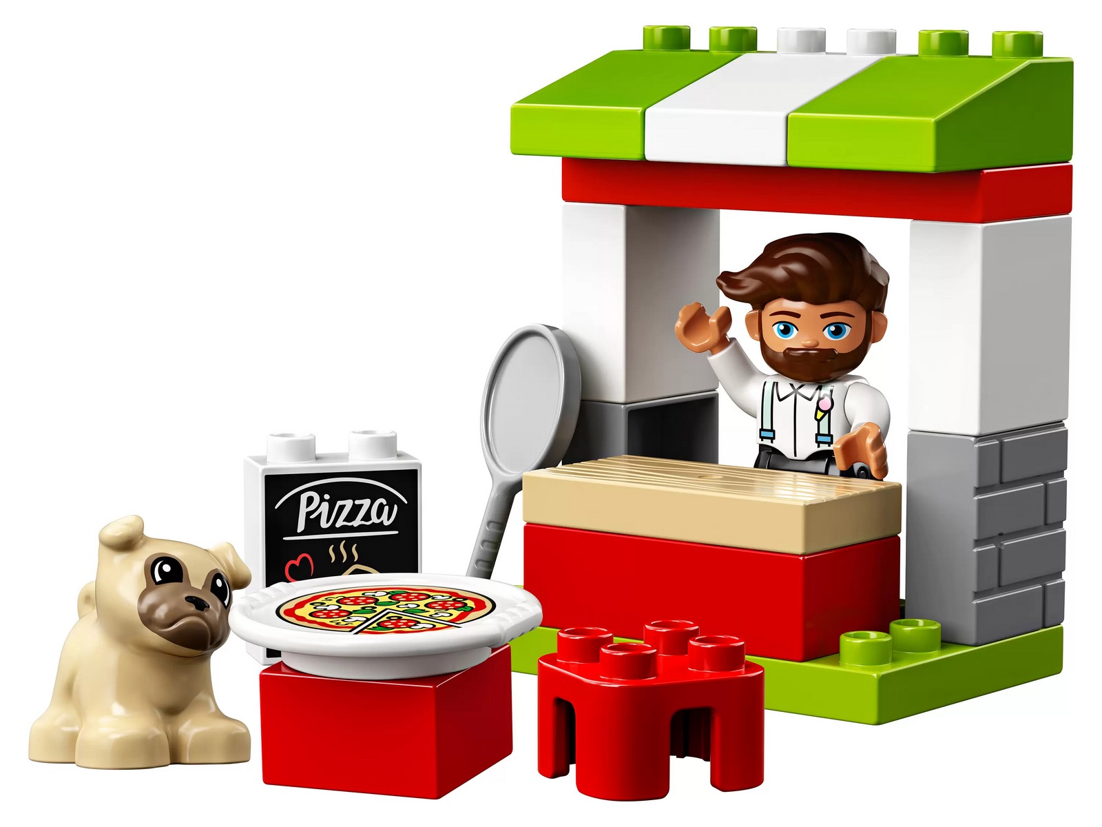 Конструктор LEGO Duplo Town «Киоск-пиццерия» 10927 / 18 деталей