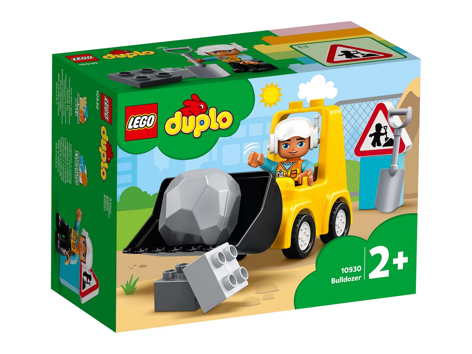 Конструктор LEGO Duplo Town «Бульдозер» 10930 / 10 деталей