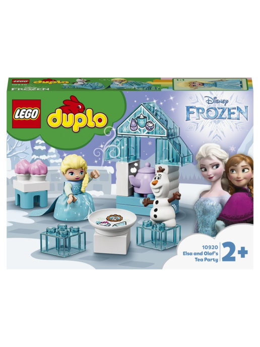 Конструктор LEGO DUPLO Disney Princess 10920 Чаепитие у Эльзы и Олафа / Куклы, 17 деталей