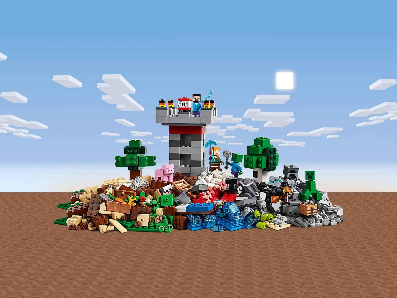 Конструктор LEGO Minecraft «Набор для творчества 3.0» 21161 / 564 детали