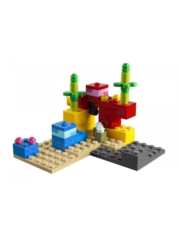 Конструктор LEGO Minecraft «Коралловый риф» 21164 / 92 детали