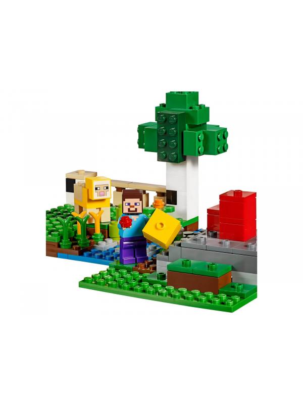 Конструктор LEGO Minecraft «Шерстяная ферма» 21153 / 260 деталей