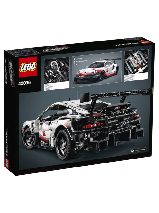 Конструктор LEGO Technic 42096 Porsche 911 RSR, 1580 деталей