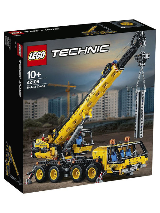 Конструктор LEGO Technic 42108 Мобильный кран, 1292 детали