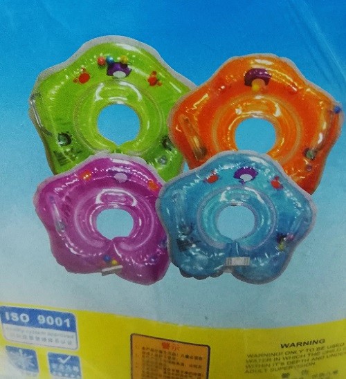 Надувной круг на шею для купания &