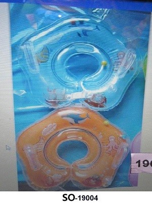 Надувной круг на шею для купания &