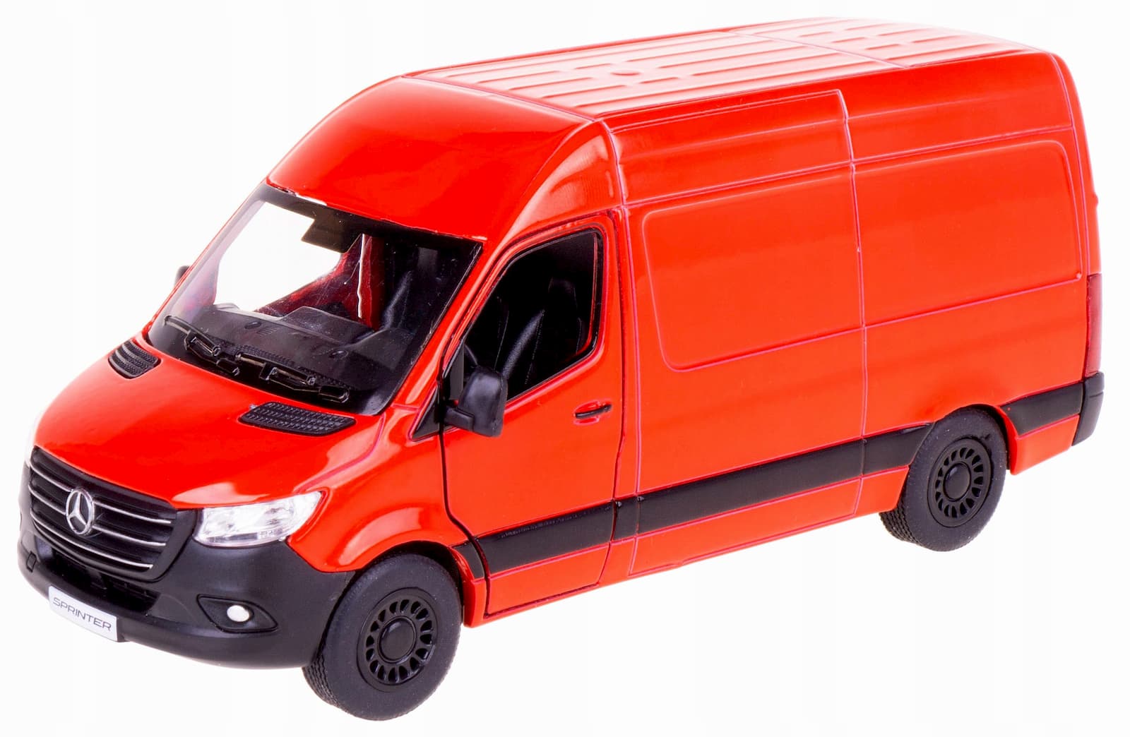 Металлическая машинка Kinsmart 1:48 «Mercedes-Benz Sprinter» KT5426W, инерционная в коробке / Микс