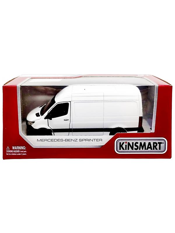 Металлическая машинка Kinsmart 1:48 «Mercedes-Benz Sprinter» KT5426W, инерционная в коробке / Микс