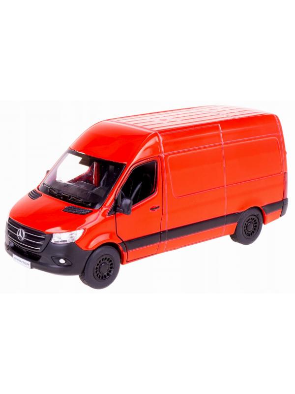 Металлическая машинка Kinsmart 1:48 «Mercedes-Benz Sprinter» KT5426W, инерционная в коробке / Микс