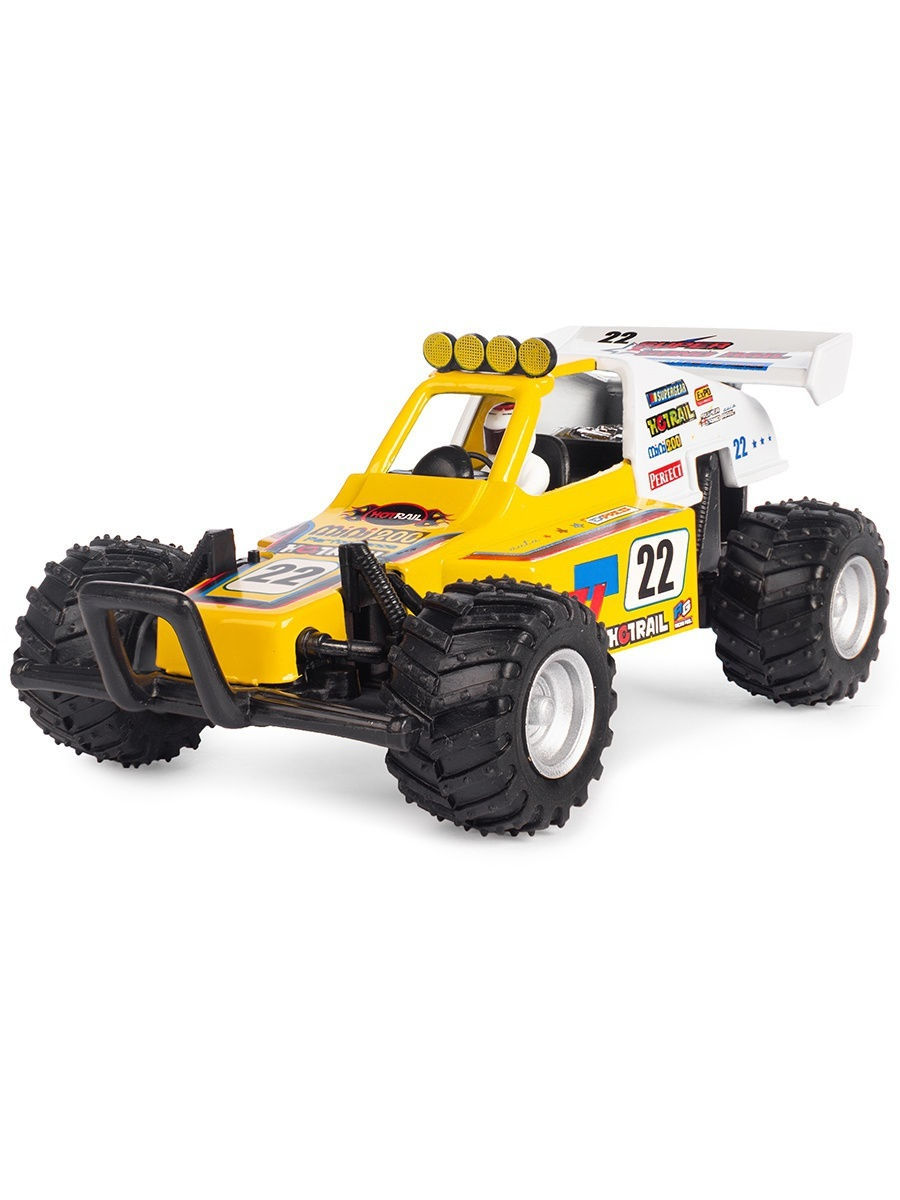 Металлическая машинка KinsFun 1:32 «Turbo Buggy» KS5106D, инерционная / Микс