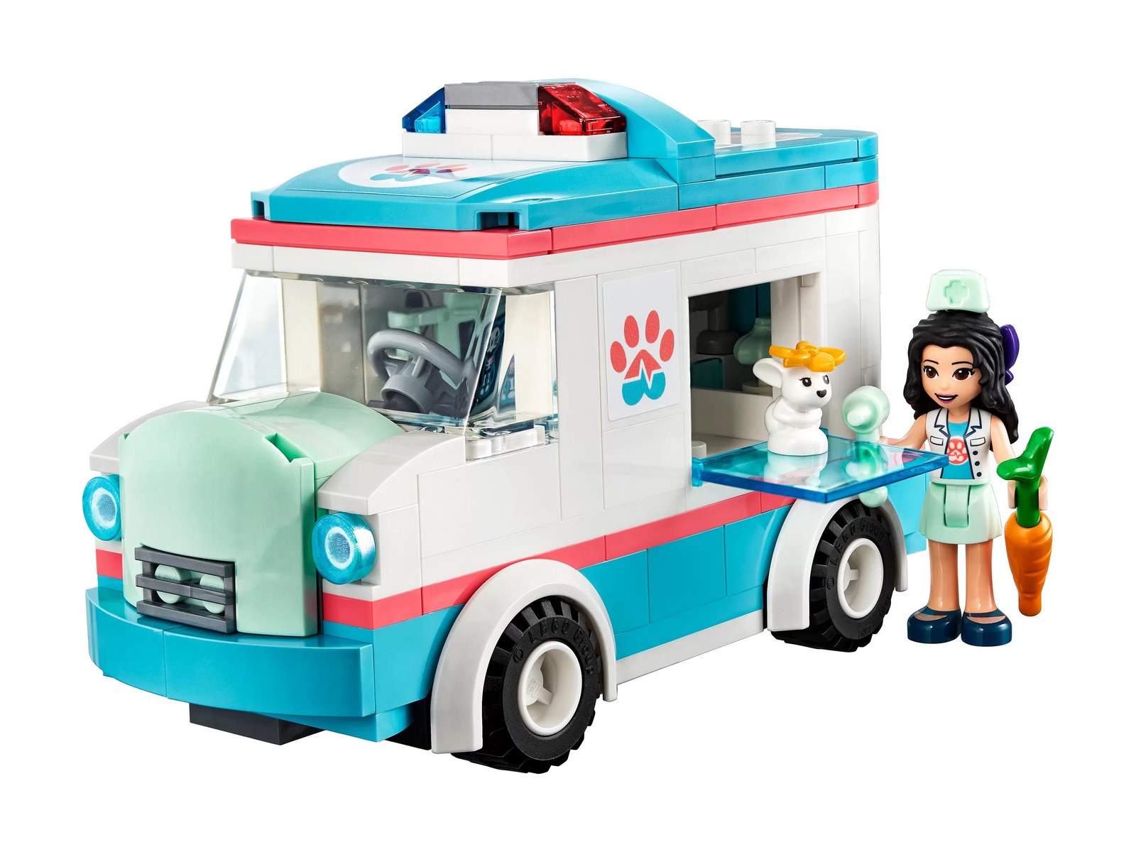 Конструктор LEGO Friends «Машина скорой ветеринарной помощи» 41445 / 304 детали