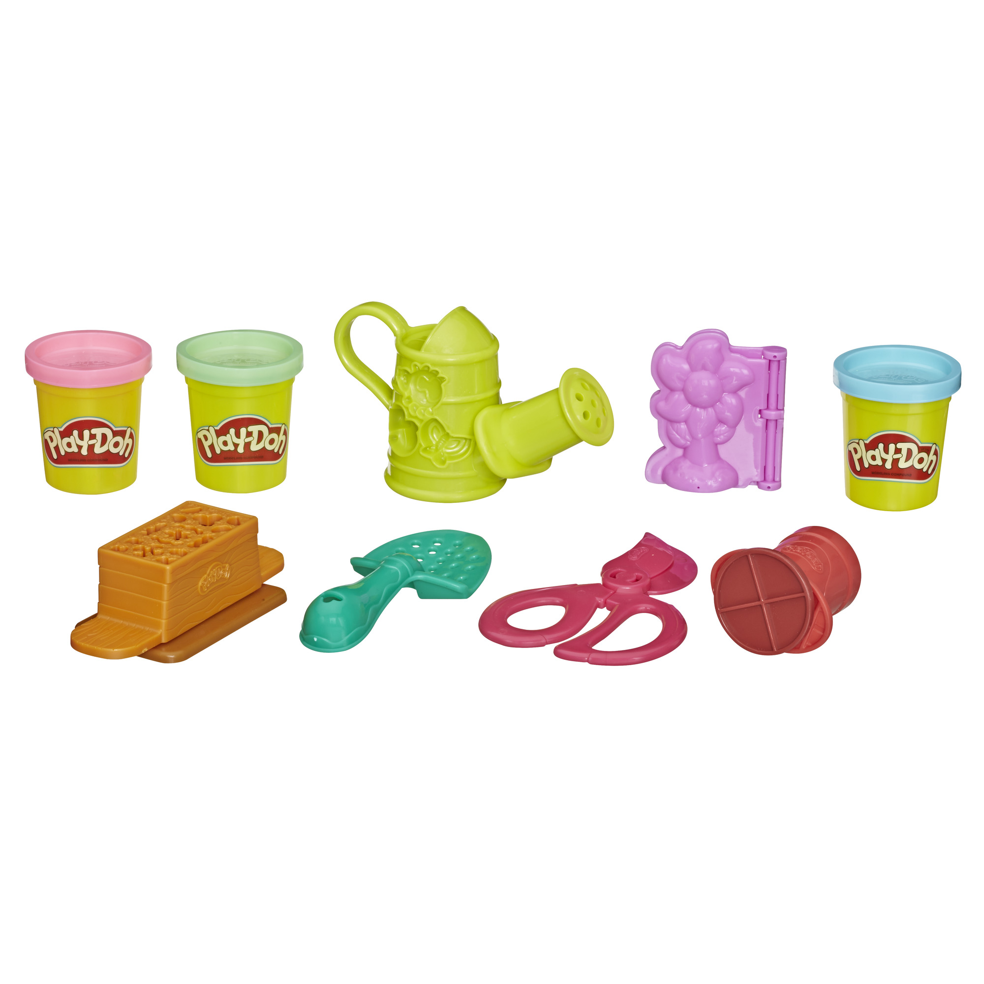Набор для творчества Hasbro Play-Doh «Сад / Инструменты» E3342EU4 / Микс