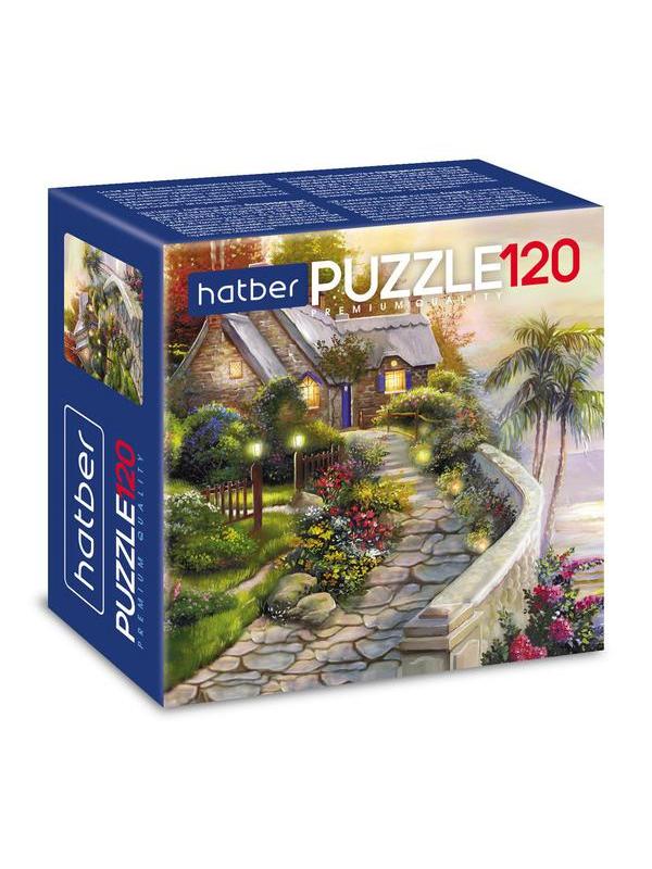 Пазл Hatber Premium Сказочная страна 120 элементов А5 формат 150Х150 мм