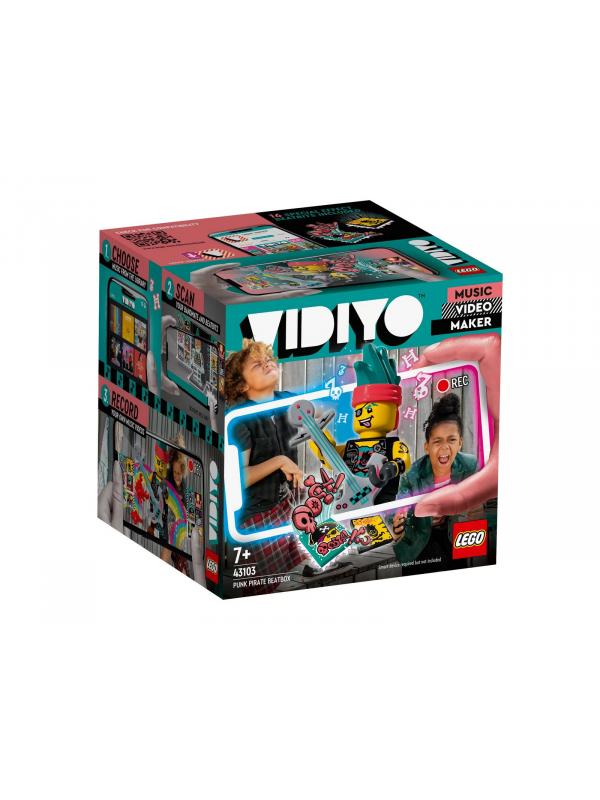 Конструктор LEGO Vidiyo «Битбокс Пирата Панка» 43103 / 73 детали