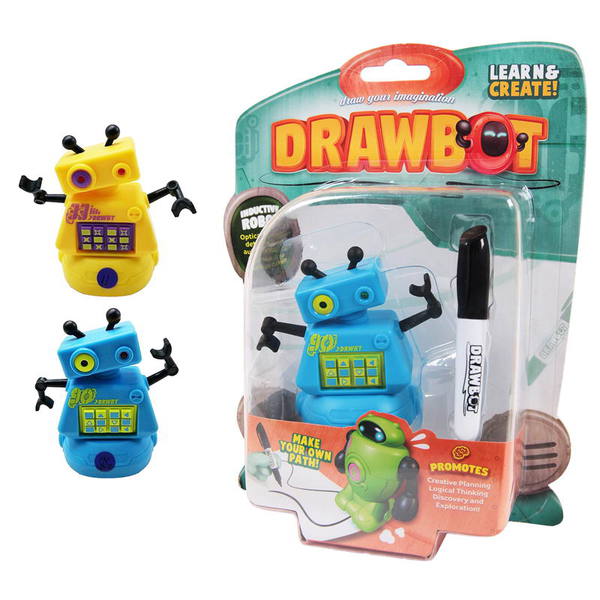 Робот индуктивный DRAWBOT (движение по линии), в ассортименте, 22,5х17,5х5,5 см