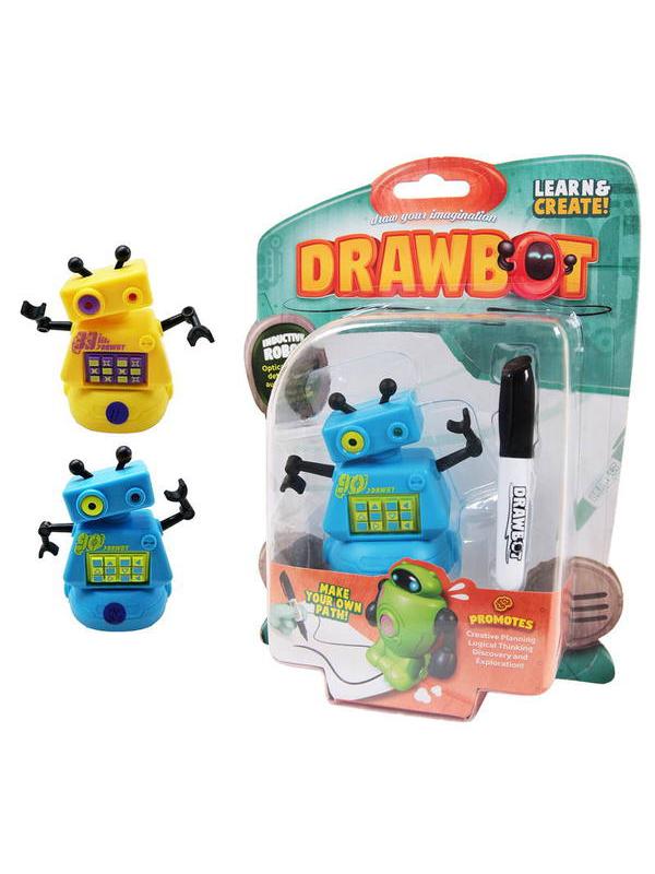 Робот индуктивный DRAWBOT (движение по линии), в ассортименте, 22,5х17,5х5,5 см