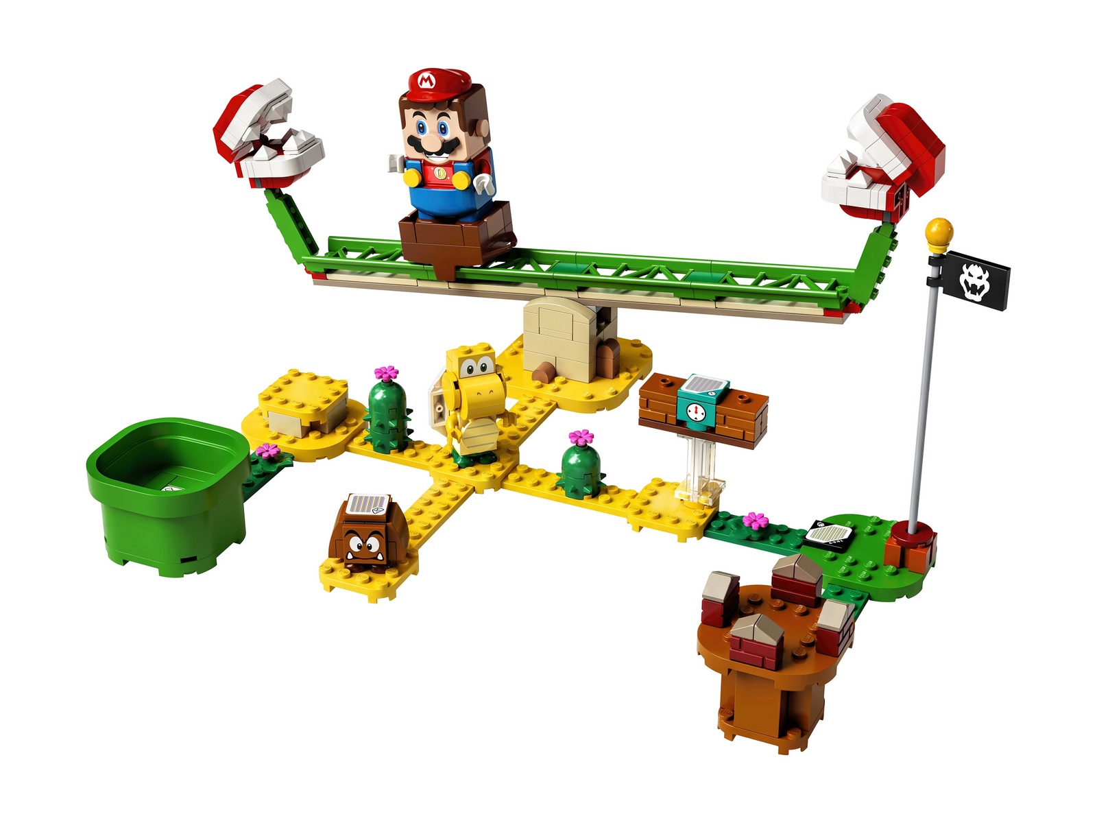Конструктор LEGO Super Mario «Мощная атака Растения-пираньи» Дополнительный набор 71365 / 217 деталей