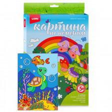 Набор для творчества LORI Картина по номерам для малышей &