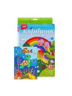Набор для творчества LORI Картина по номерам для малышей &