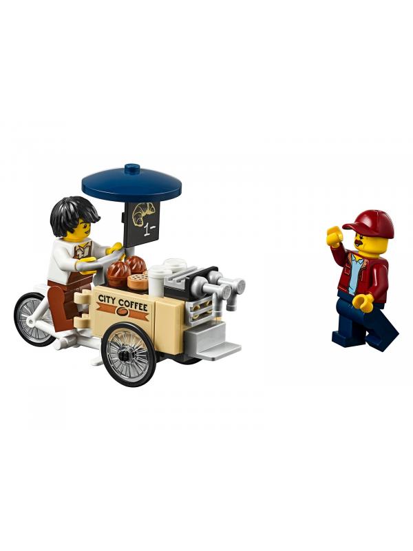 Конструктор LEGO City «Открытие магазина по продаже пончиков» 60233 / 790 деталей