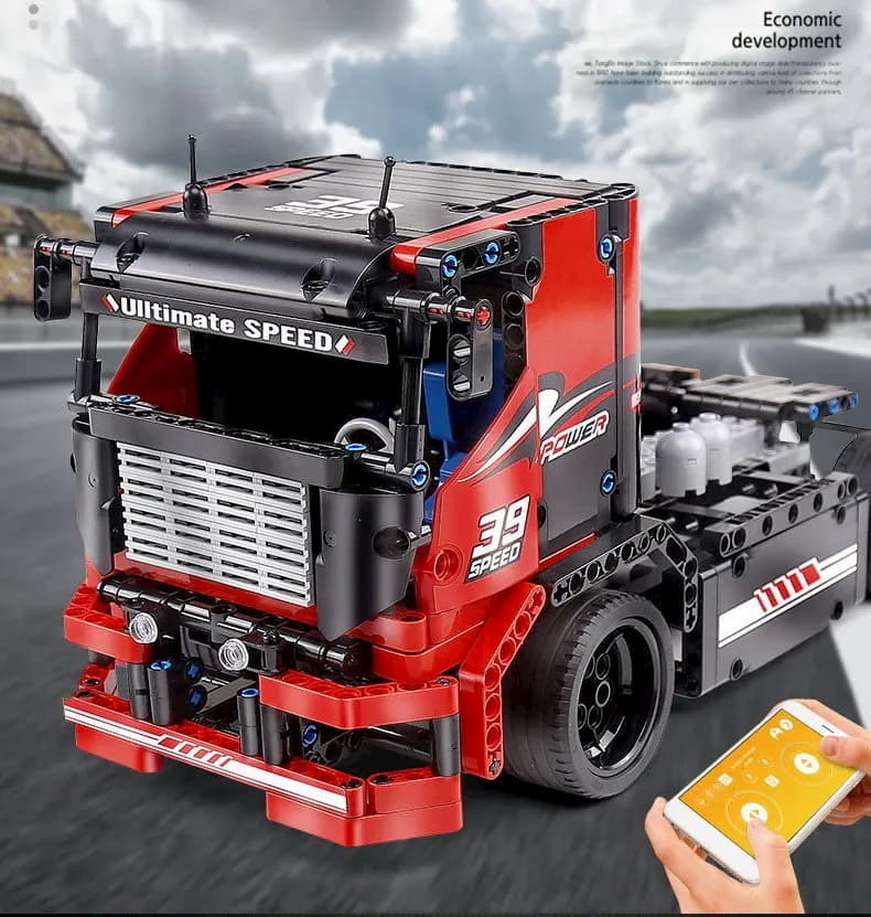 Конструктор Mould King «Грузовик Racing Truck» 15002 / 570 деталей