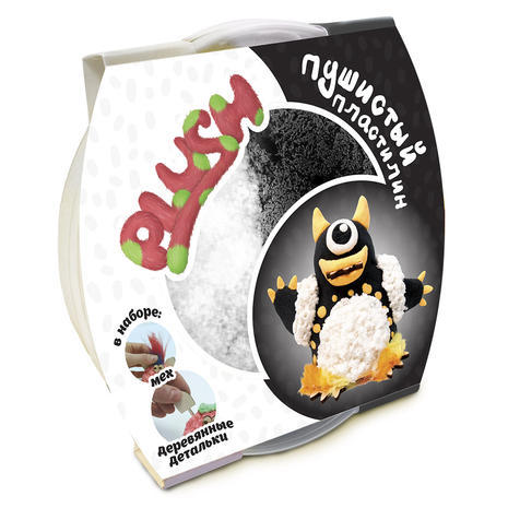 Пластилин пушистый ТМ &