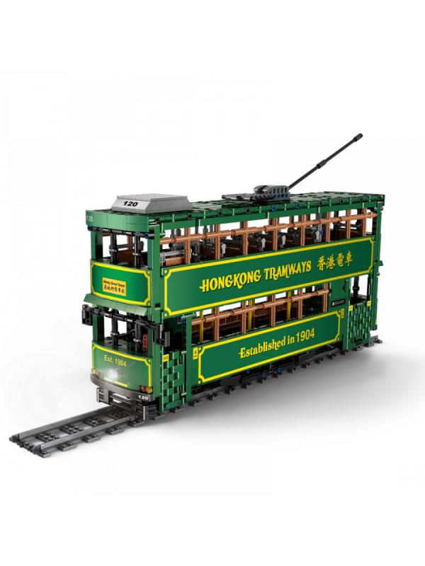 Конструктор KONSEPT «Гонконгский трамвай с ДУ» KB120 / 2528 деталей