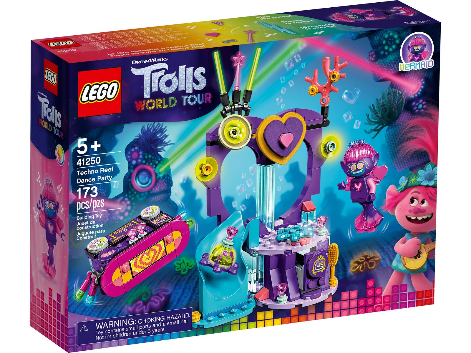 Конструктор LEGO Trolls «Вечеринка на Техно-рифе» 41250 / 173 детали