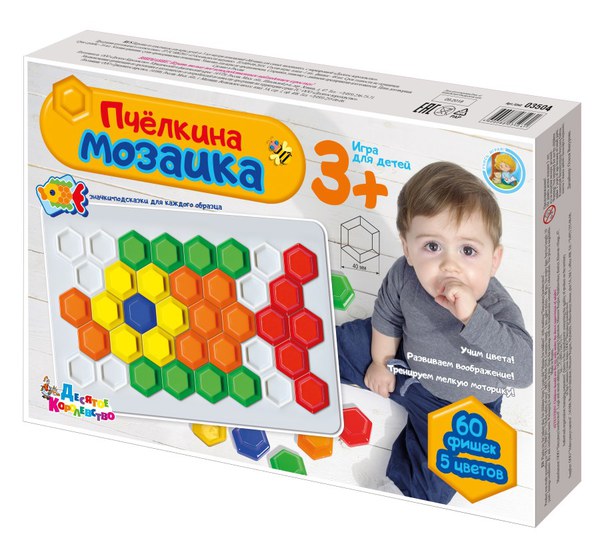 Мозаика Пчелкина d40/5 цв/60 эл