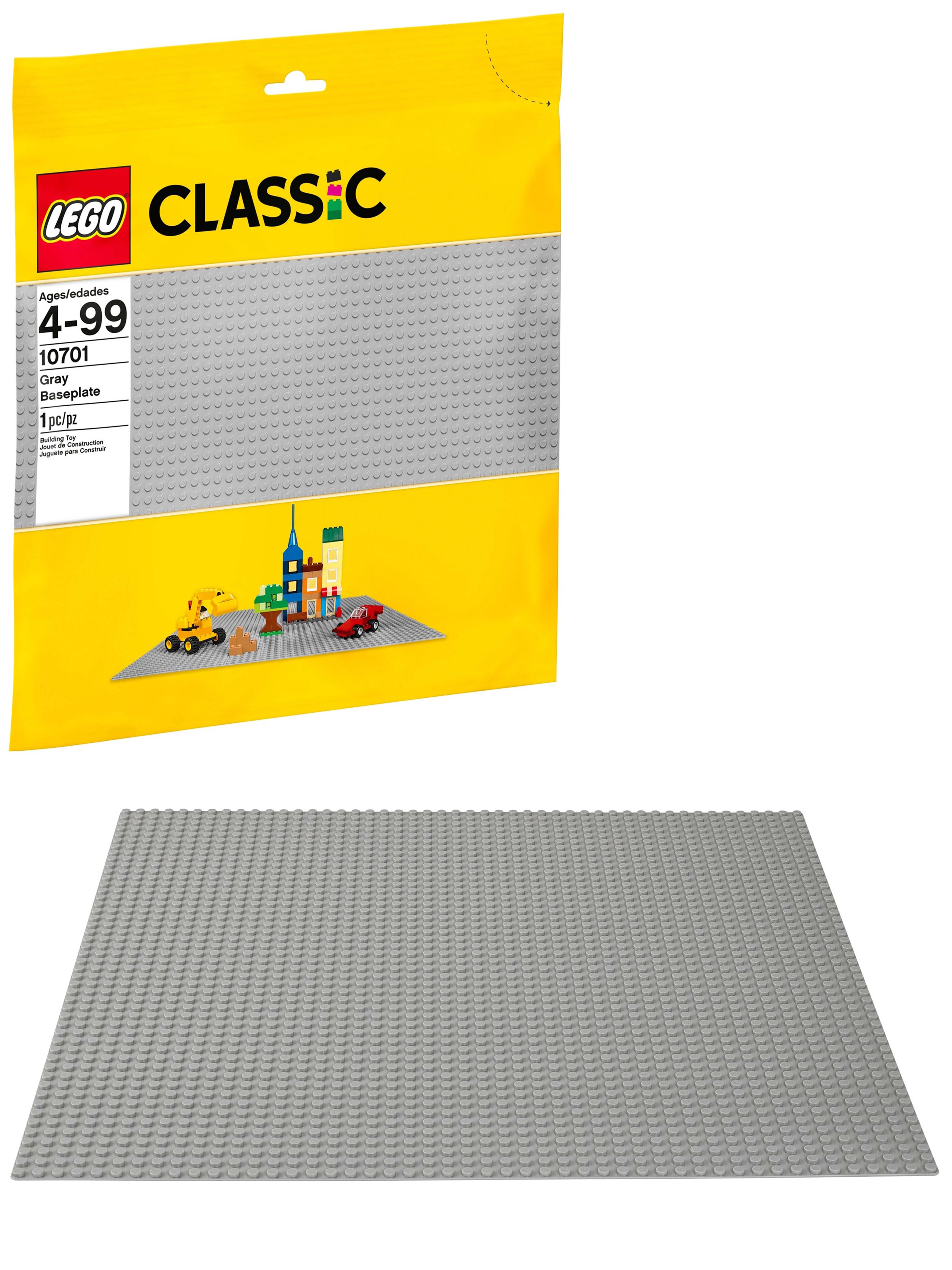 Конструктор LEGO Classic «Строительная пластина серая» 10701