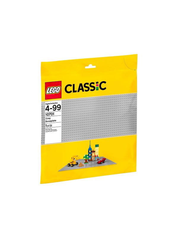 Конструктор LEGO Classic «Строительная пластина серая» 10701