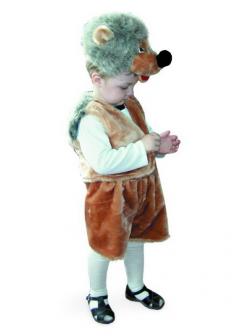 Карнавальный костюм Батик Ежик (мех) размер 28 (детский)